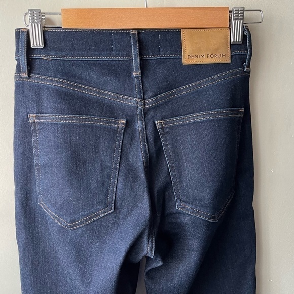 ARITZIA Denim Forum The Lola High Rise Skinny dark Wash NWOT - Picture 7 of 14